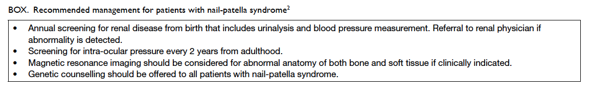 Nail Patella Syndrome - Genetic Alliance UK